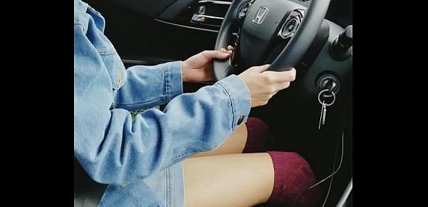  Indian uber driver sexy thighs short skirt